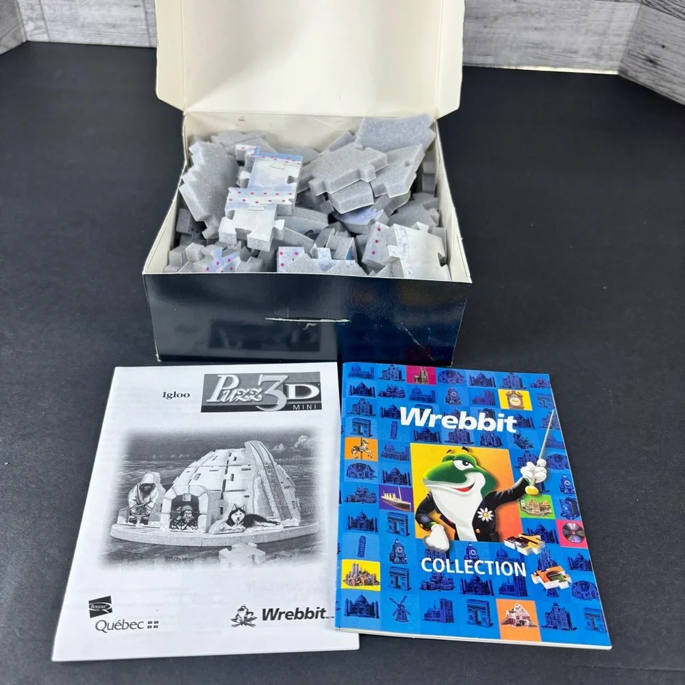 Mini Igloo‎ Puzzle - White